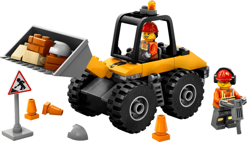Yellow Construction Wheel Loader