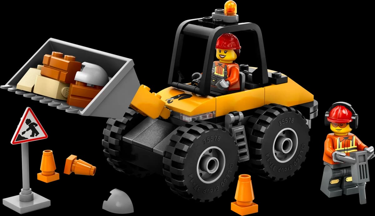Yellow Construction Wheel Loader
