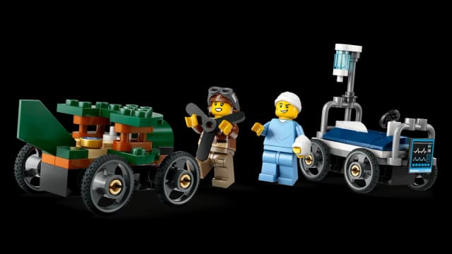 Airplane vs. Hospital Bed Race Car Pack - Image 6