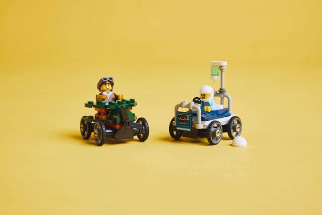 Airplane vs. Hospital Bed Race Car Pack - Image 8