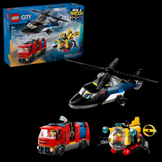 Helicopter, Fire Truck & Submarine Remix - Image 7