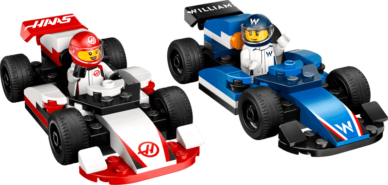 F1® Williams Racing & Haas F1® Race Cars