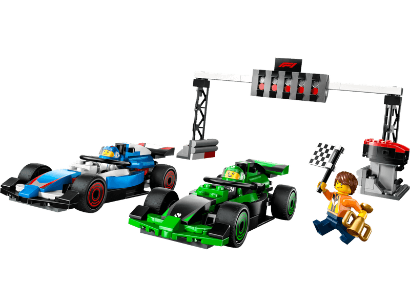 F1® Grid with VCARB & Sauber Race Cars
