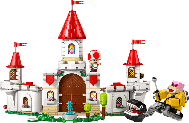 Battle with Roy at Peach's Castle