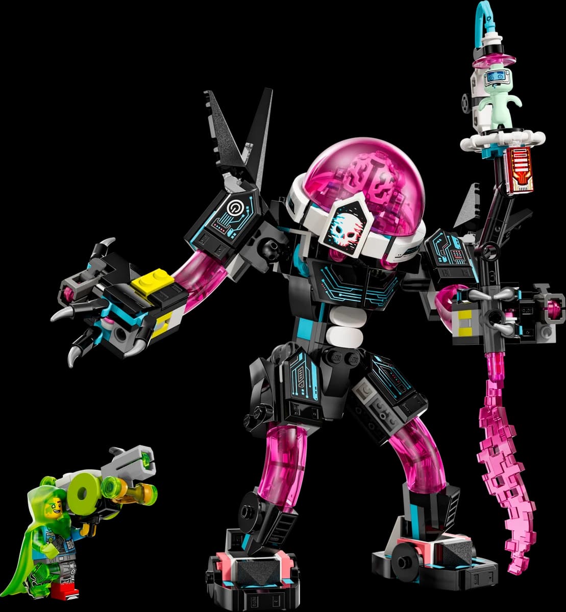 Mateo vs. Cyber Brain Mech