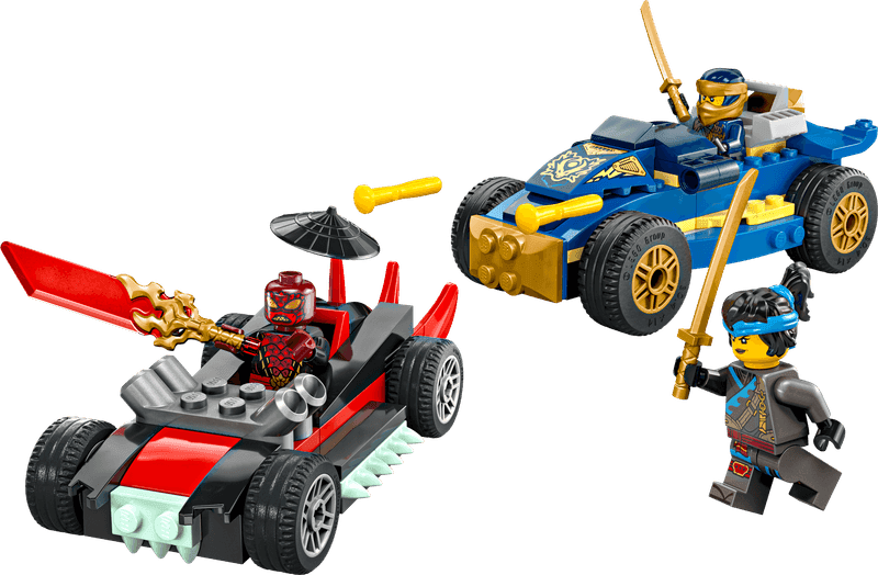 Rogue vs. Drix Race Car Duel
