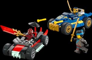 Rogue vs. Drix Race Car Duel
