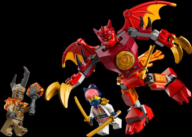 Kai's Dragon Mech Battle Pack - Image 1