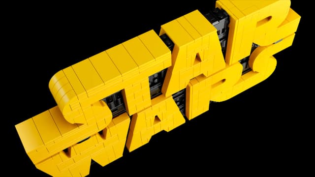 Brick-Built Star Wars™ Logo - Image 10