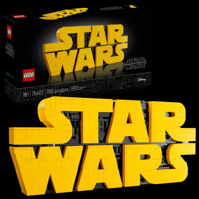 Brick-Built Star Wars™ Logo - Image 2