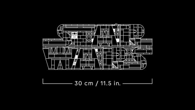 Brick-Built Star Wars™ Logo - Image 5