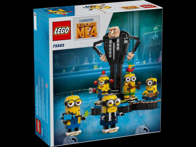Brick-Built Gru and Minions - Image 3