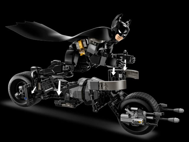 Batman™ Construction Figure and the Bat-Pod Bike - Image 4