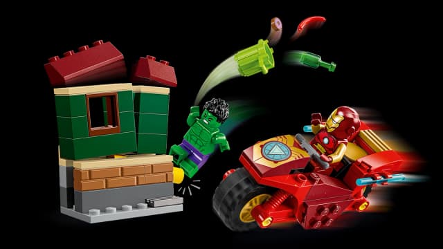 Iron Man with Bike and The Hulk - Image 8