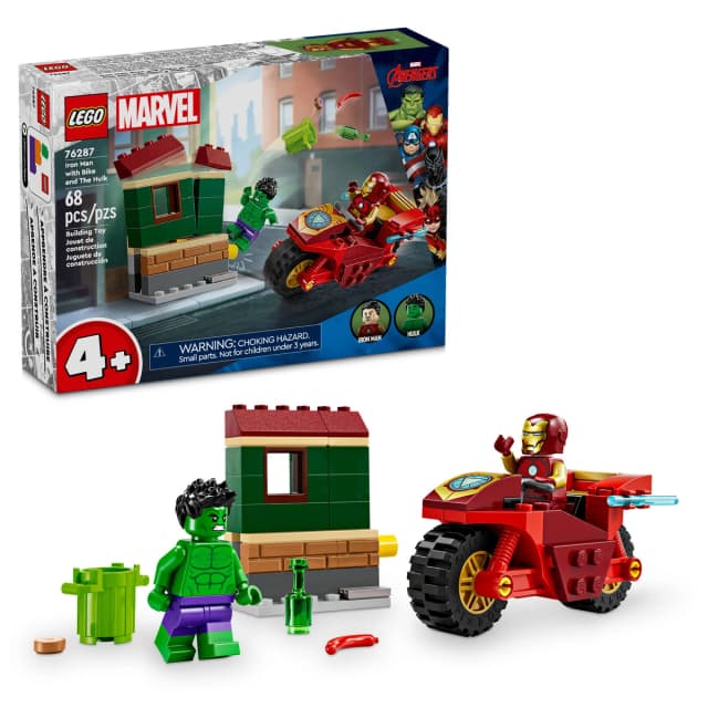 Iron Man with Bike and The Hulk - Image 3