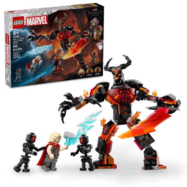 Thor vs. Surtur Construction Figure - Image 3