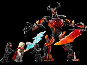 Thor vs. Surtur Construction Figure
