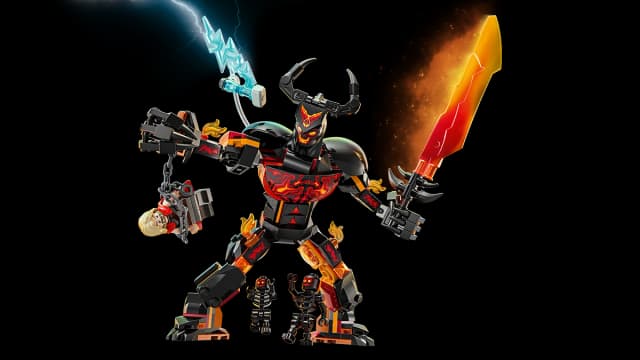 Thor vs. Surtur Construction Figure - Image 5