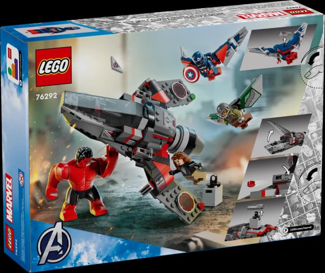 Captain America vs. Red Hulk Battle - Image 12