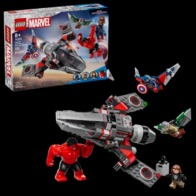 Captain America vs. Red Hulk Battle - Image 8
