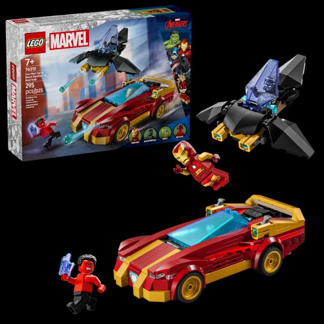 Iron Man Car & Black Panther vs. Red Hulk - Image 6
