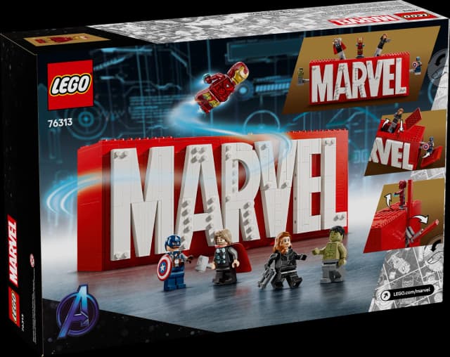MARVEL Logo & Minifigures - Image 4