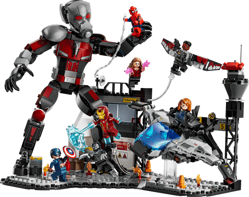 Captain America: Civil War Action Battle