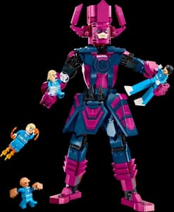 Fantastic Four vs. Galactus Construction Figure