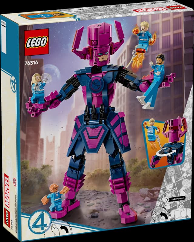 Fantastic Four vs. Galactus Construction Figure - Image 3