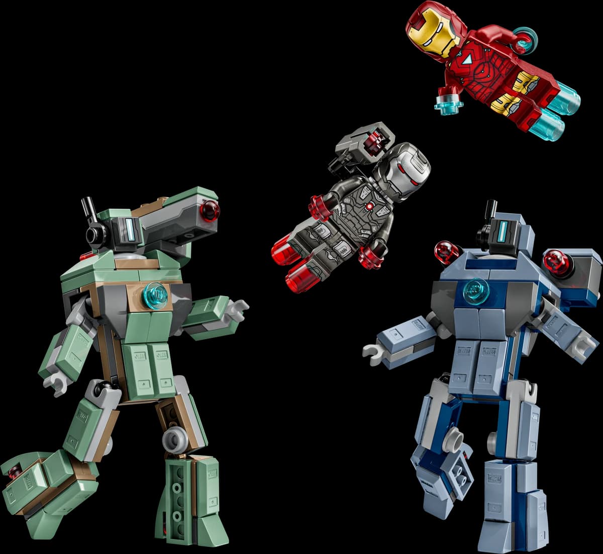 Iron Man & War Machine vs. Hammer Drones