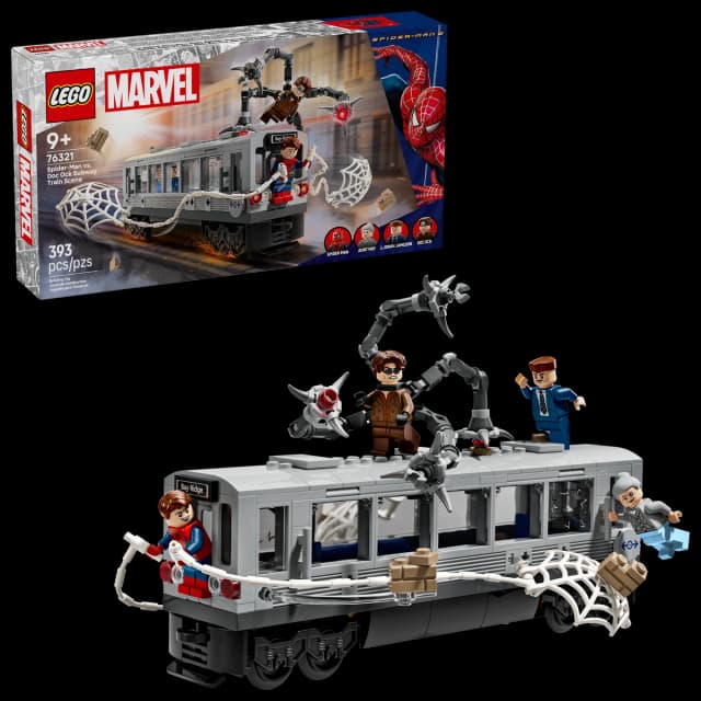 Spider-Man vs. Doc Ock Subway Train Scene - Image 6