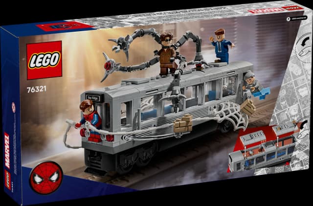 Spider-Man vs. Doc Ock Subway Train Scene - Image 7