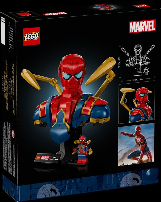 Iron Spider-Man Bust - Image 9
