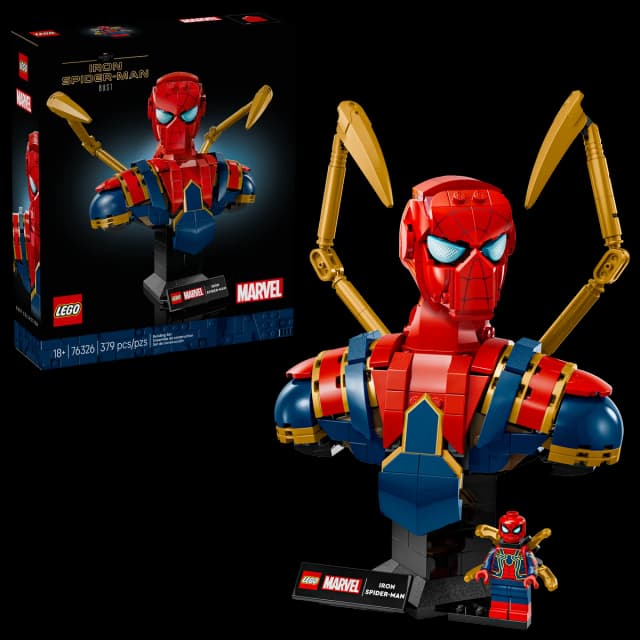 Iron Spider-Man Bust - Image 3