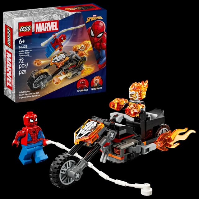Spider-Man vs. Ghost Rider Motorcycle - Image 2