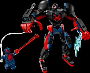 Miles Morales Mech vs. Spider-Man 2099