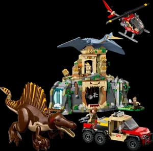 Spinosaurus & Quetzalcoatlus Air Mission