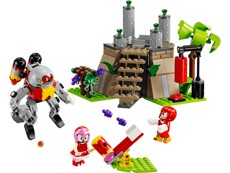 Knuckles and the Master Emerald Shrine