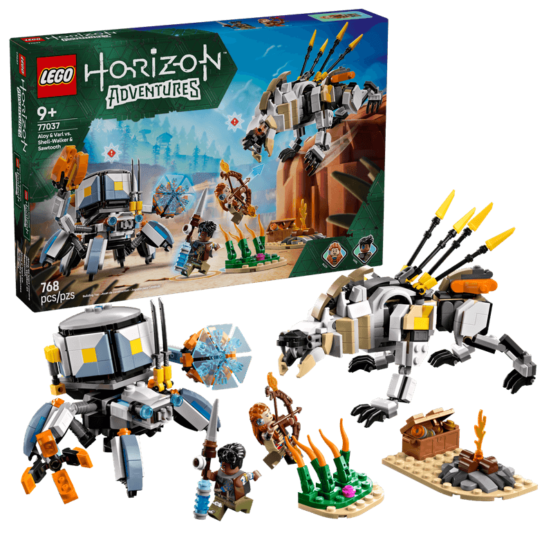 Aloy & Varl vs. Shell-Walker & Sawtooth