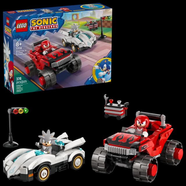 Silver's Car vs. Knuckles' Monster Truck - Image 2