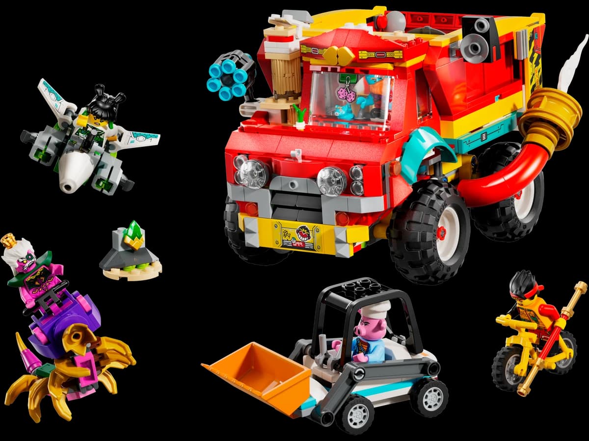 Monkie Kid's Team Power Truck