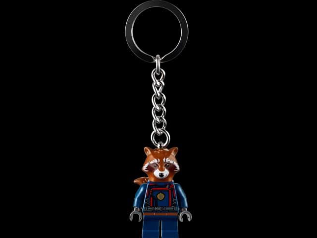 Rocket Raccoon Key Chain - Image 1