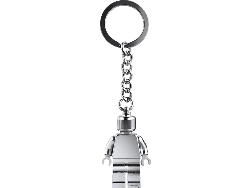 Silver Minifigure Key Chain