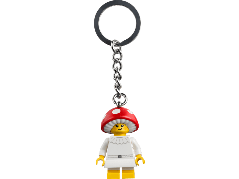 Mushroom Girl Key Chain