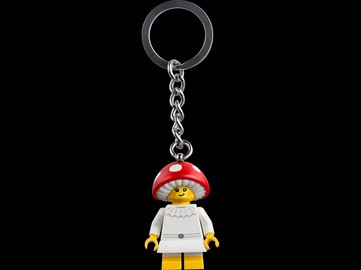 Mushroom Girl Key Chain