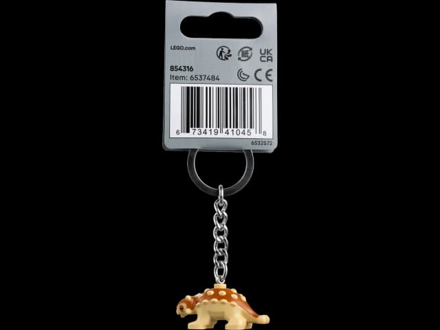 Baby Ankylosaurus Key Chain - Image 3