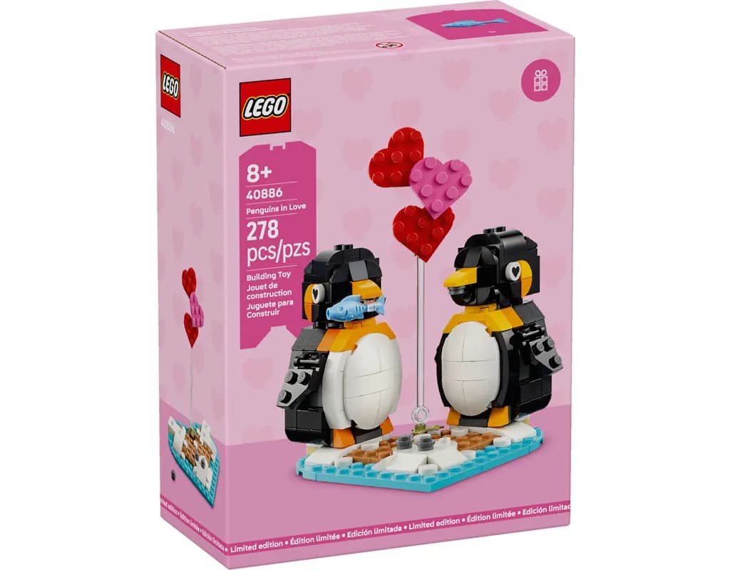 Featured image for article: Double Points and Penguins: LEGO's Valentine's Surprise
