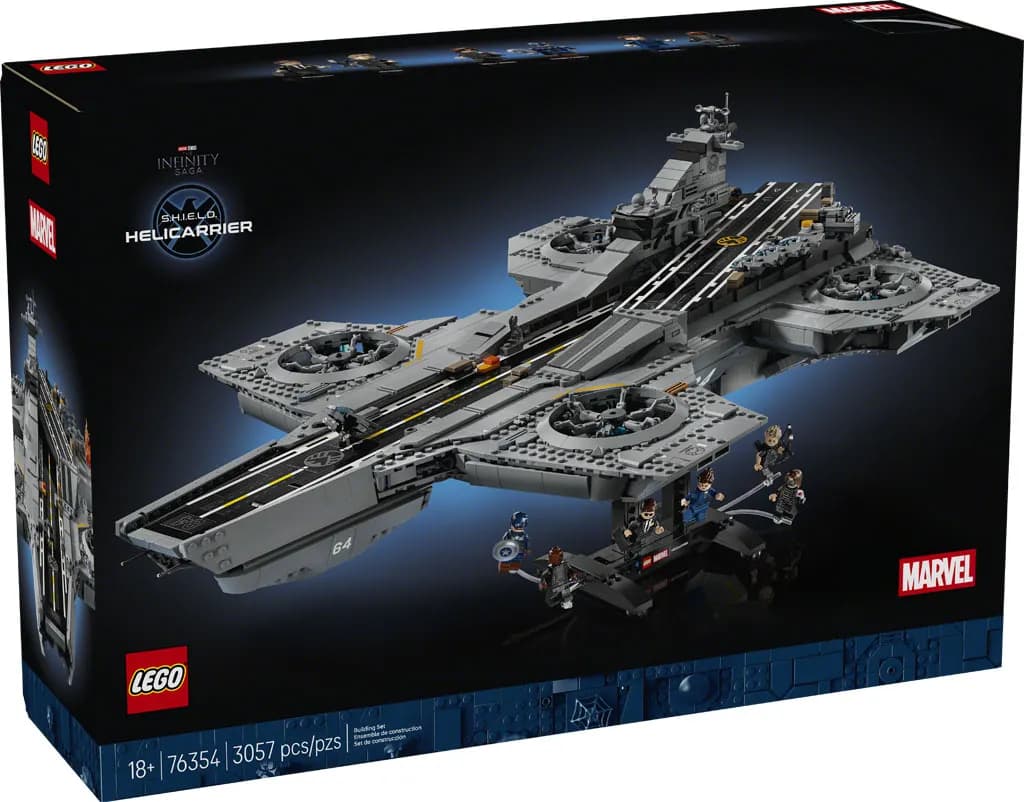LEGO S.H.I.E.L.D. Helicarrier Returns with 3,057-Piece Update