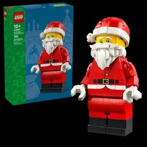 Up-Scaled Santa Minifigure